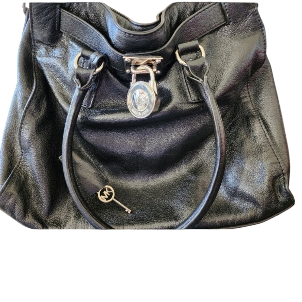 Preowned Michael Kors Black Tote‎ Bag